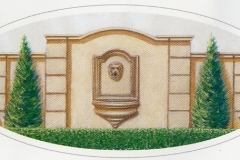 Wall With Fountain