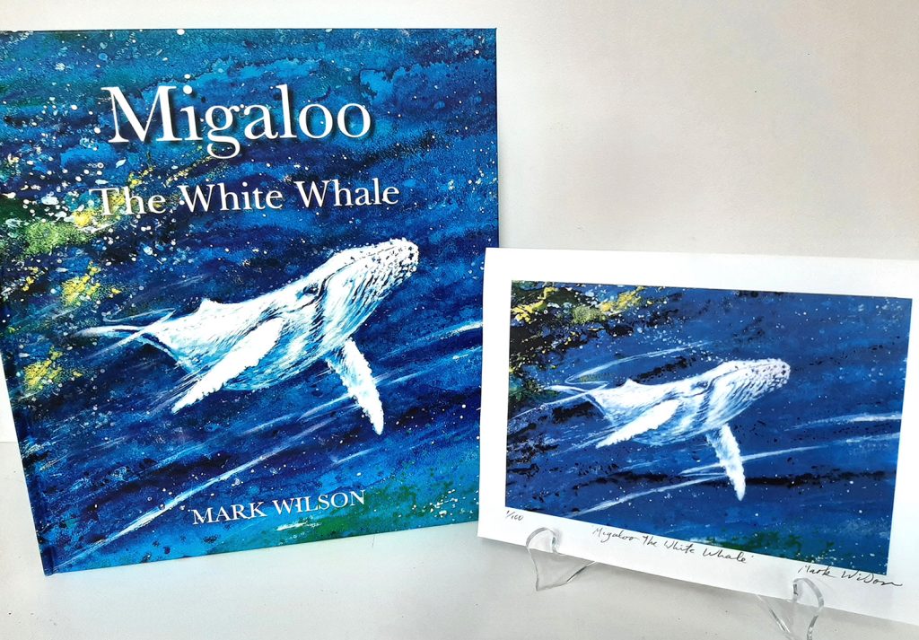 Migaloo: The White Whale - With Bonus Limited Edition Print | Mark Wilson